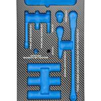 Einlage für 79930060 Bit- & Micro-Bit Set 1/4", 107-tlg. 188x495x32 mm