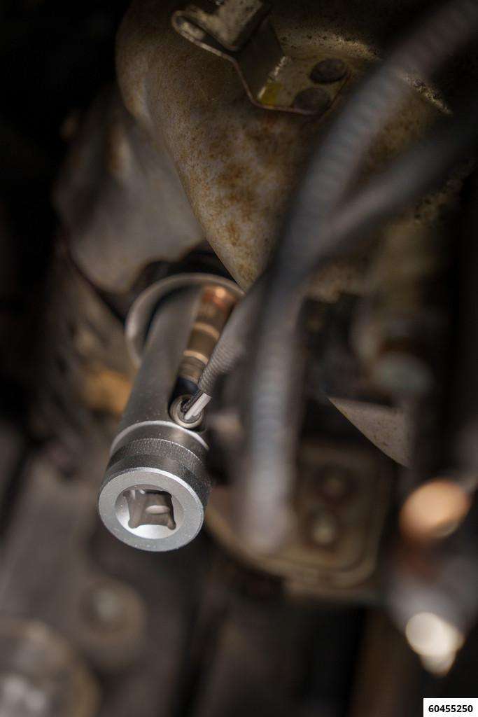 Lambdasonden-Stecknuss SW 22 1/2" Antrieb Länge 110 mm abgestuft drm. außen 32 mm für PSA, Ford Fiesta