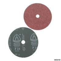 Vulkanfiberscheibe Form C 180 mm Korn 24