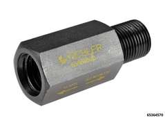 Adaptateur à visser, filetage M18x1,5mm sur taraudage M18x2,5mm