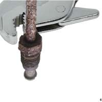 Brake line service set, 14 pcs., incl. flaring tool, bending device, holding clamps and pipe cutter