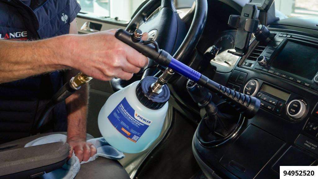 Power-Air Reinigungspistolenset mit 3 Behältern (1x 1000 ml & 2x 500 ml)