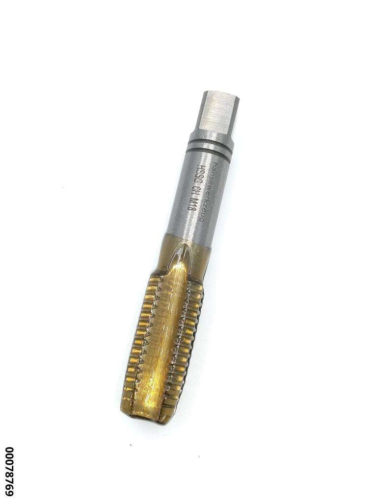 hansewerkzeug HSS-Hand-Gewinde-Bohrer Typ US-200 Mittelschneider M18x2,5mm