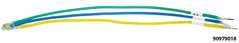 Aiguillage cosse de câble Nr.8a - 3x 2,1mm fem / 1,1mm mal