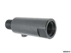 Adapter M16 x M18 x2,5 Zapfen/Muffe mit Bohrung
