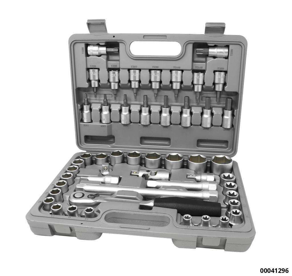 Quality socket set 1/2" 49 pcs.
