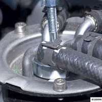 Levier de montage pour couvercle filtre à carburant UFI, p.ex: VW Multicar M27 et M28