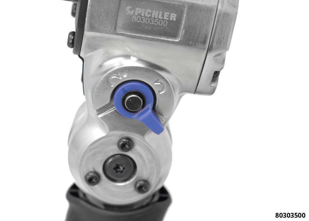 Air angle impact wrench ½"