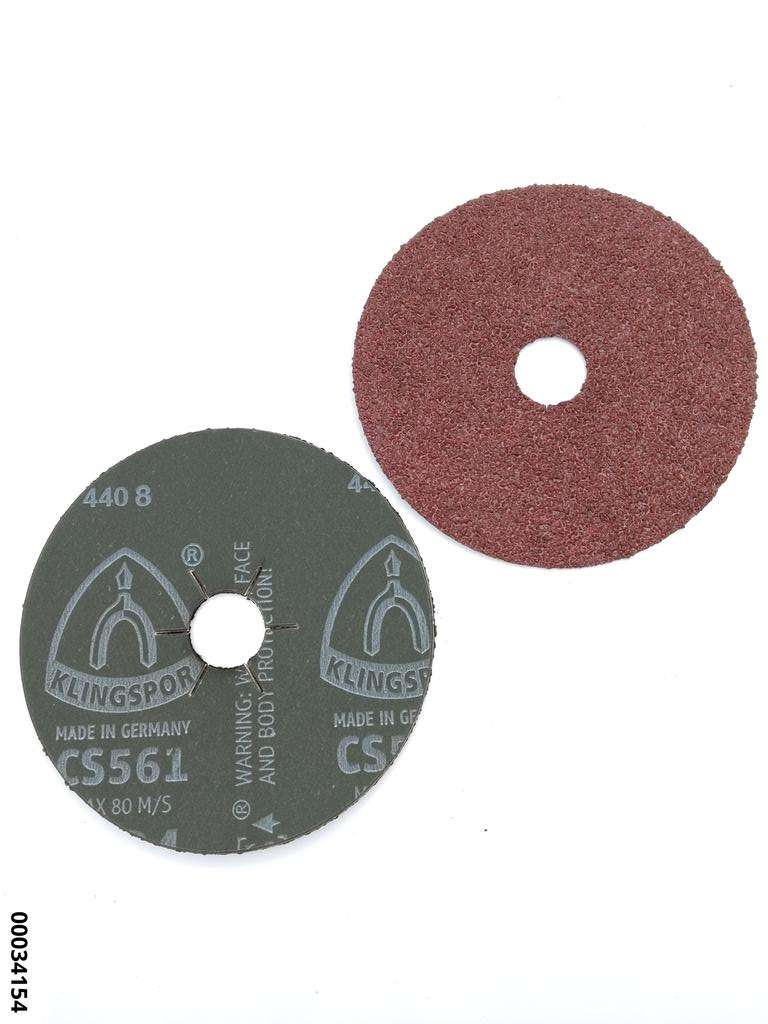 hansewerkzeug Vulkanfiberscheibe Form C 125MM Korn 24