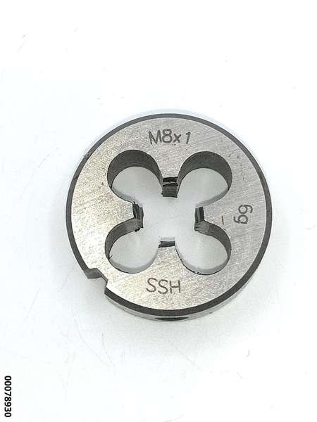 hansewerkzeug HSS-Gewindeschneideisen US410 M8x1,0mm