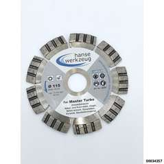 Master**TURBO** Diamant- Trennscheibe 115 x 22,3mm