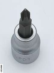 Steckschlüssel 3/8" PH1 Länge: 22/48mm