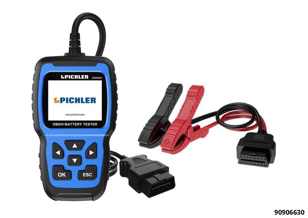 OBD2 Autodiagnostic scanner Pro incl. Battery tester 12/24V