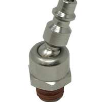 Stecknippel mit IRP06 1/4" Außengewinde schwenk- und drehbar