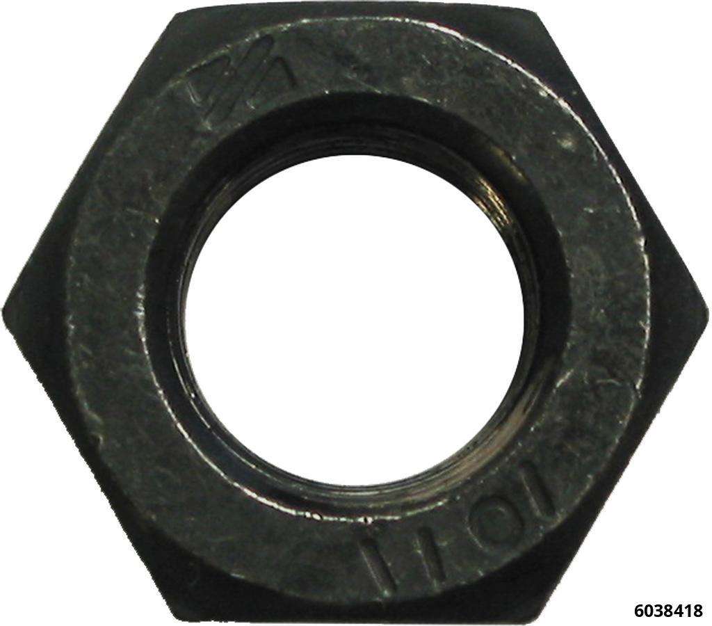 6-kt Mutter M14 DIN934 Fkl8.8 Blank zu 6038400 für 6038414 Spindel