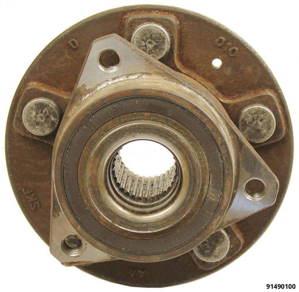 Outil de démontage roulements de roue compact, Opel Insignia / Astra à partir de 2004 et similaires avec unitées vissées avec 3 goujons (hydr. conseillé 90251250)