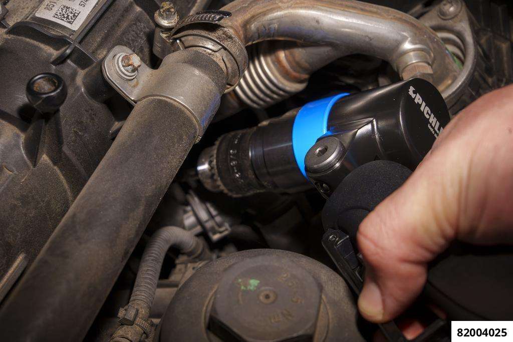Air Angle Drill, 120° adjustable