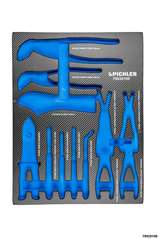 Einlage für 79930190 Zangen Set, 12-tlg. 376x495x32 mm