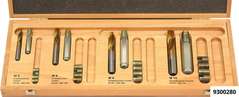 Kit complet de réparation de tige filetée M5, M6, M8, M10 dans un coffret en bois
