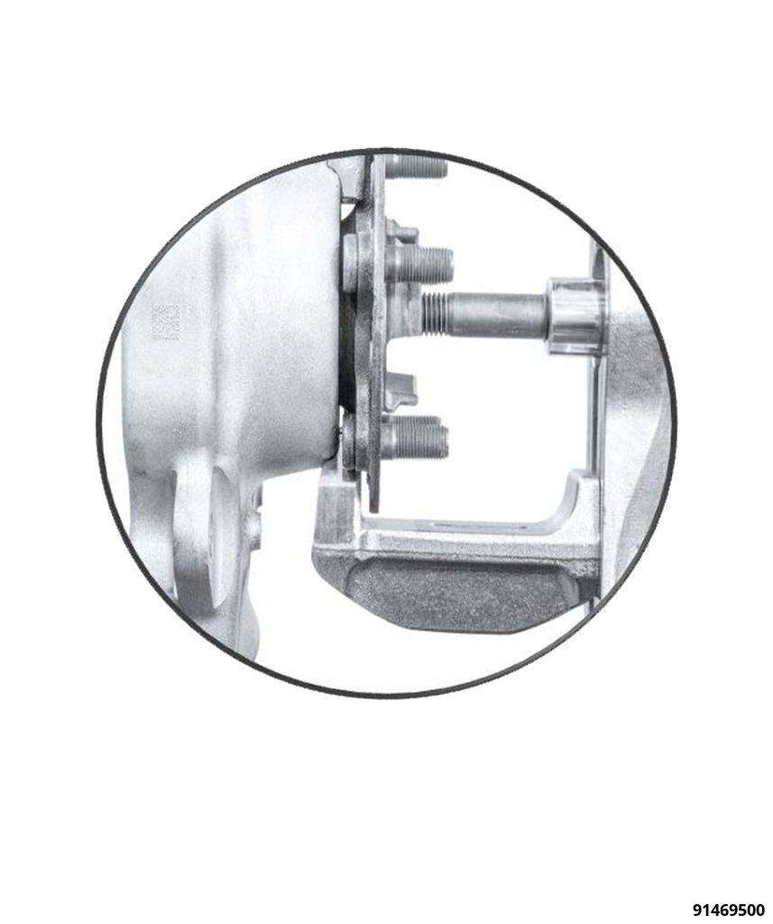 Wheel bearing tool set Mod. ROVER Disassembly &, 91469500