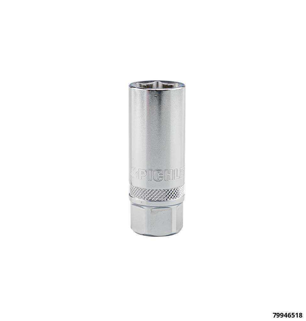 1/2" Spark Plug Socket Bit with Magnet, 6 Point, 18 mm