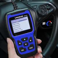 OBD2 Autodiagnose Scanner Pro, inkl. Batterietester, 12/24 V