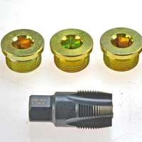 Oil outlet screw and thread repair set complete M 24