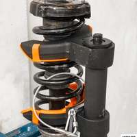 Federspanner für MC-Pherson mit 3 Paar Haltern, Ø 80 mm - 195 mm