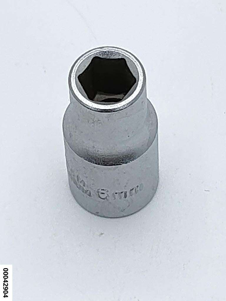 Steckschlüssel 1/4" SW6