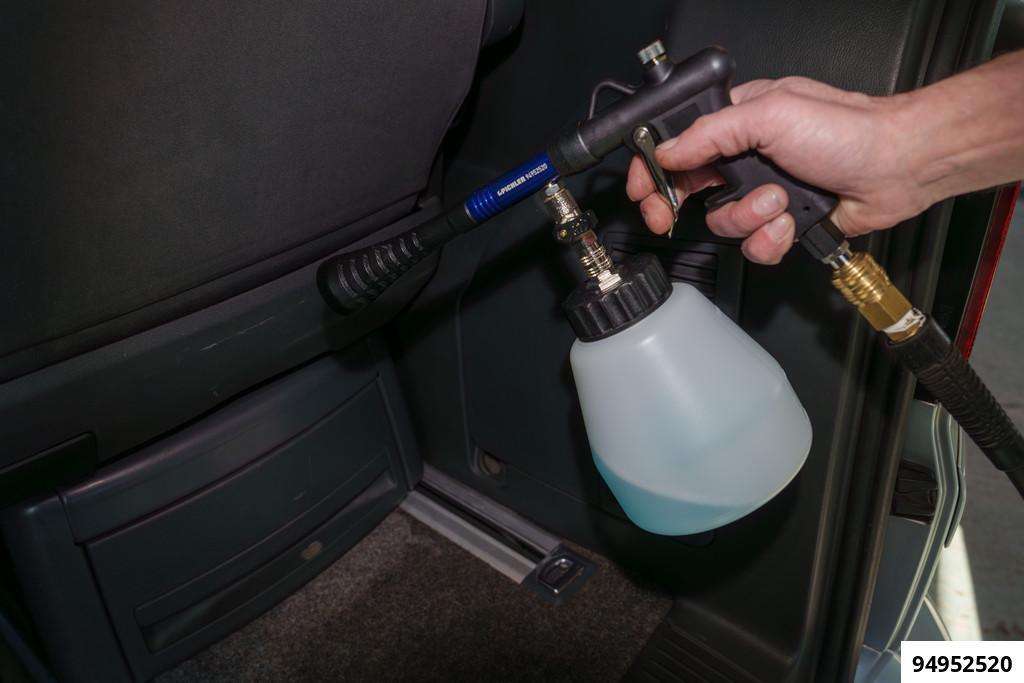 Power-Air Reinigungspistolenset mit 3 Behältern (1x 1000 ml & 2x 500 ml)