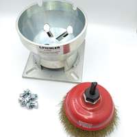 Appareil de nettoyage pour gougons de roue M12 et 14 sans support de