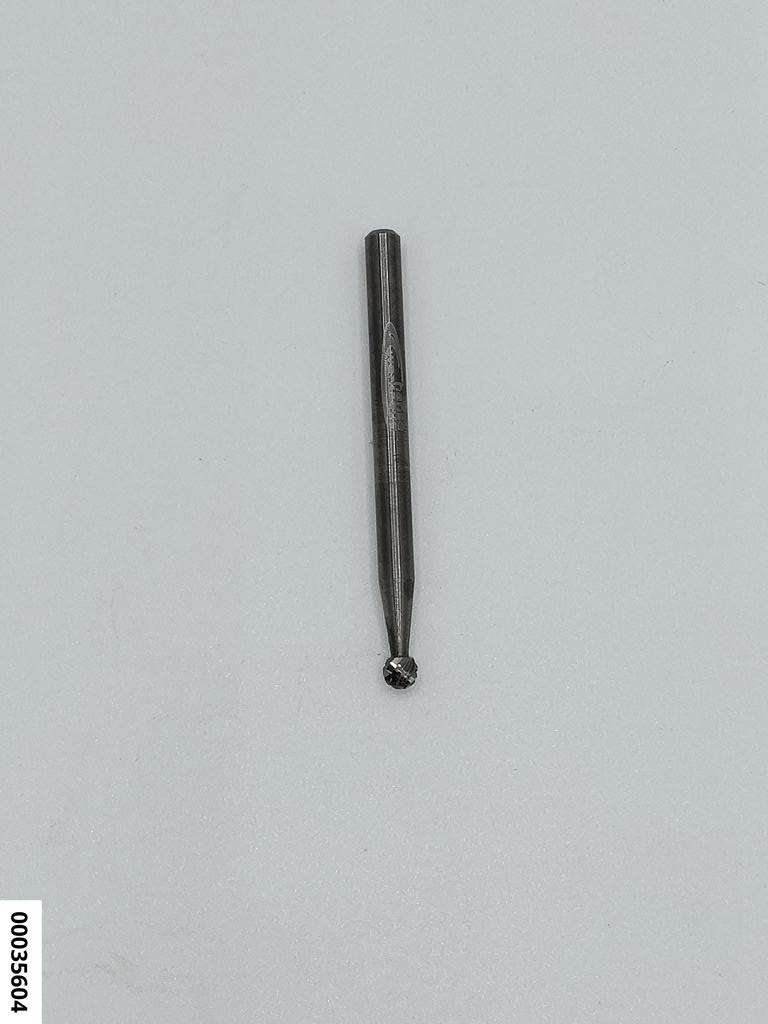 hansewerkzeug Vollhartmetall-Rotierfräser, Kugelform mit 3mm Schaft