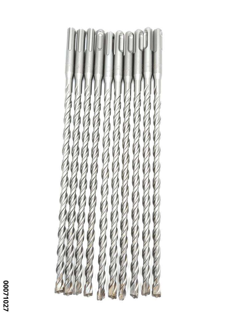 hansewerkzeug Silverhammerbohrer-10er PAKET  F 4 SDS plus 8,0 x 260 /200 mm (VE10 Stück)
