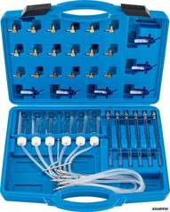 Common rail injectors return flow measurement set