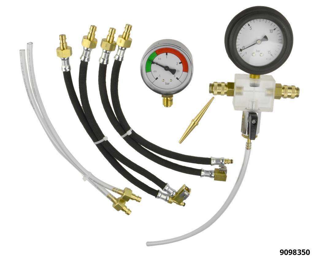 Diesel-Rücklaufprüfgerät 06 Grundgerät mit Schläuchen für DELPHI,BOSCH,SIEMENS FPMK01