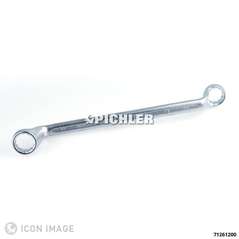 Double Ring Spanner, Offset 12 x 13 Elo-Drive