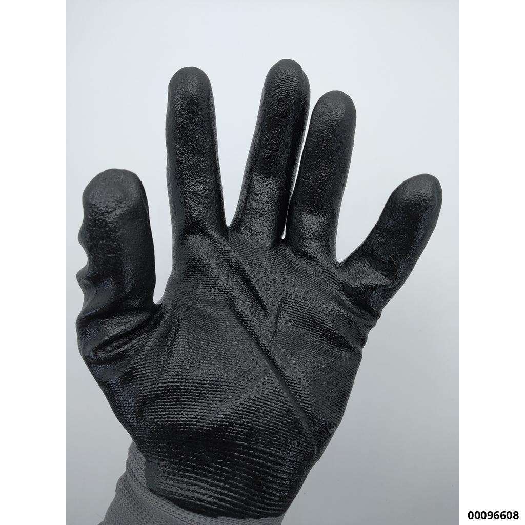 Werkstatt-Handschuh "Nylon-Strick Nitril"  Gr.10 (Teil-Nitril- Beschichtet, EN 388) (VE 12 Paar)
