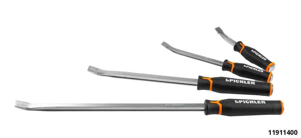 Jeu de leviers et barres de montage, 4 p 200 mm, 300 mm, 450 mm, 600 mm