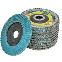 Lamellenschleifteller "Eco-Line" gekröpft 125mm K40 (VE 10 Stück)