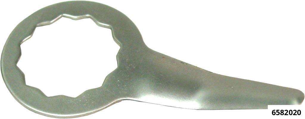 Ersatzmesser Gr.2 gerade i-Form Schneidlänge 35,0 mm Paar f. Scheibentrennmesser