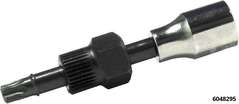 Alternator many toothed key T-profile T 50 x 110 mm 1/2" ..-drive 22 mm hexagon