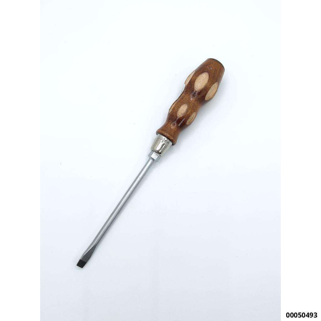 Schraubendreher Flach 6,5x125 m. Holzgriff