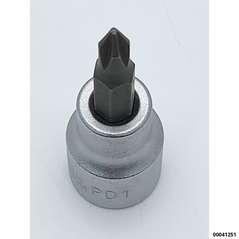 Steckschlüssel 3/8" PH1 Länge: 22/48mm