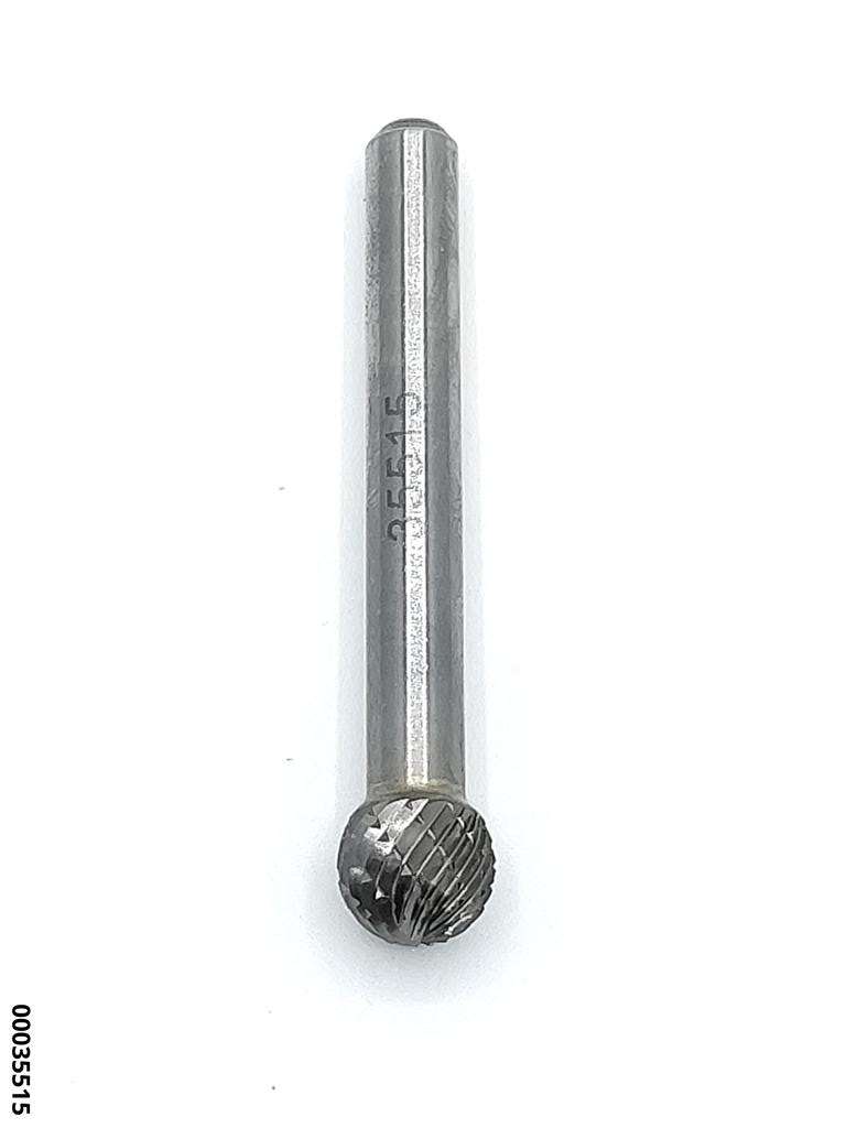 hansewerkzeug Hartmetall-Rotierfräser, Kugelform, 9,5mm, kreuzverzahnt