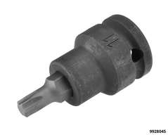 Impact-Torxstecknuss TX 45 Antrieb 1/2" Bit wechselbar