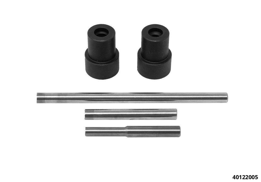 Ergänzung zu Bohrlehrensatz abgerissener Stehbolzen m. Zentrierbuchse 4,8 u.6,0mm Spezial-HM-Bohrfräser-Set 3-tlg.