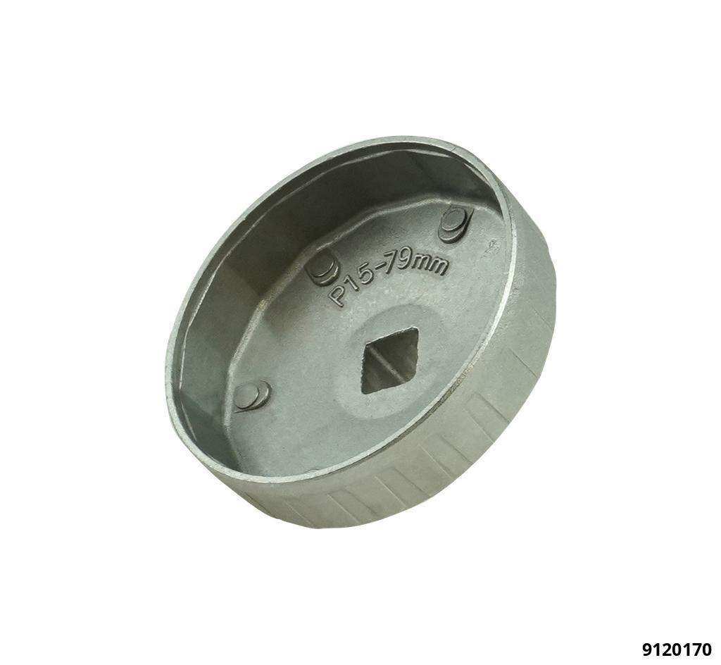 Ölfilterglocke 79 mm x 15-kant