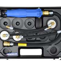 Test equipment sets LR 150 motorbike 3 cooler pump with Tube, complete in the case with lid KW 86, 90, 98