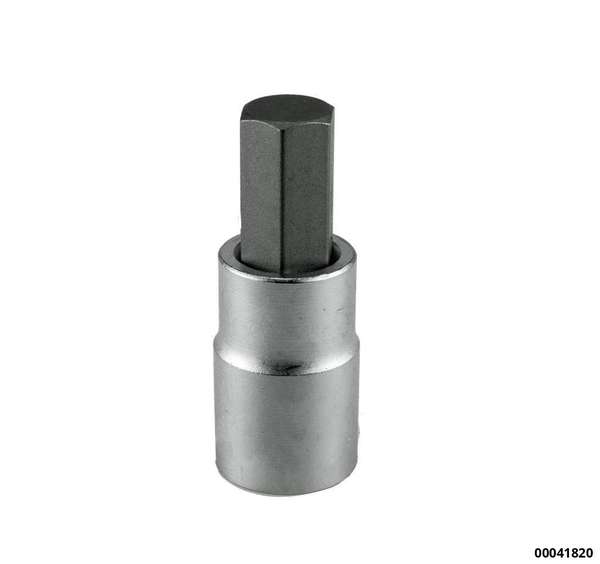 hansewerkzeug Steckschlüssel 1/2" f. Innensechskantschrauben SW4, Länge 62mm