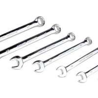 Clés mixtes, OEil / fourche 6 pans, de 6 Jeu de clés OEil /fourche de 7 pcs, de 8 10, 11, 13, 14, 17, 19mm